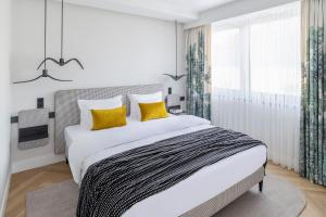 Posteľ alebo postele v izbe v ubytovaní Larum Balatonfüred - Adults only