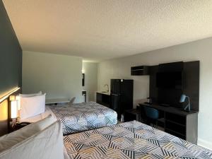 Studio 6 Hammond, LA I12 I55客房内的一张或多张床位