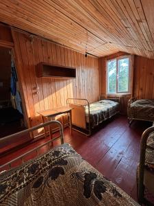 Postel nebo postele na pokoji v ubytování Guest house Bee
