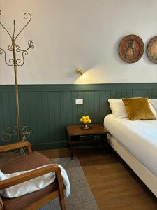 A bed or beds in a room at Affittacamere Zanobi 45