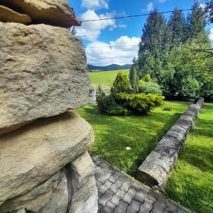 Vonkajšia záhrada v ubytovaní Harmónia Wellness Villa
