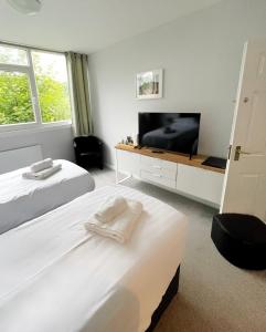 Sjónvarps- og/eða afþreyingartæki á King's Knoll Hotel