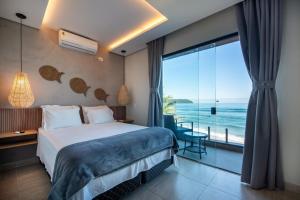 Cama ou camas em um quarto em Casatua Pousada mais 37 fotos
