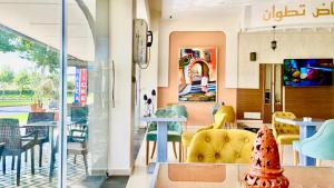 Zona d'estar a Hotel Ryad Tetouan Aero