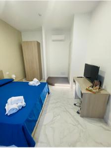 Ένα ή περισσότερα κρεβάτια σε δωμάτιο στο Nerisa home