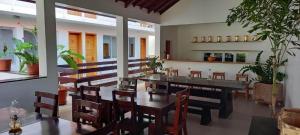 Χώρος καθιστικού στο Viajante