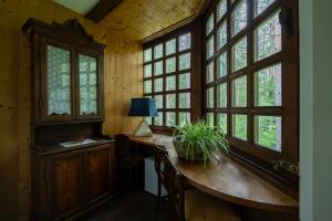 TV a/nebo společenská místnost v ubytování B&B Villa La Bercia