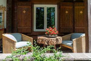 Zahrada ubytování B&B Villa La Bercia