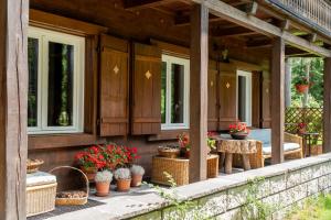 Zahrada ubytování B&B Villa La Bercia