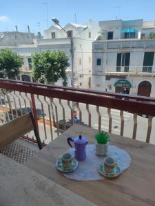 Balkón nebo terasa v ubytování CASA MONNA B&b