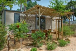 Zahrada ubytování Camping Les Jardins d Agathe