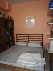 Postel nebo postele na pokoji v ubytování Camera privata con cucina