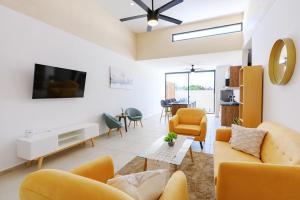 TV a/nebo společenská místnost v ubytování Casa Nirvana - Puerto Arrecife