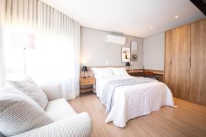 Ένα ή περισσότερα κρεβάτια σε δωμάτιο στο Loft 701 Inn vista Parque Una
