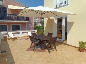 Patio nebo venkovní prostory v ubytování Apartment Patricia