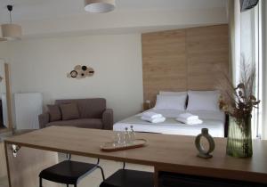 Postel nebo postele na pokoji v ubytování Welina guesthouse