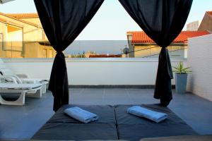Balkón nebo terasa v ubytování Luxury apartment Maestral - private pool
