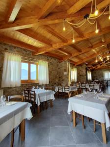 Restaurace v ubytování Foresteria Mongerrati