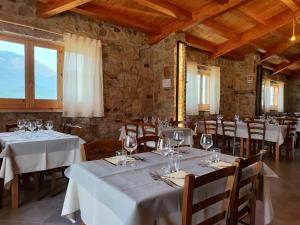Restaurace v ubytování Foresteria Mongerrati