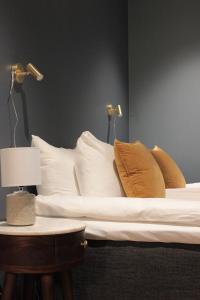 Postel nebo postele na pokoji v ubytování Hotell Sillen