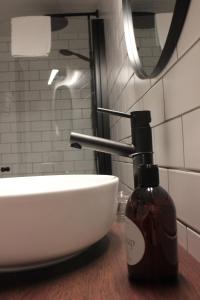Koupelna v ubytování Hotell Sillen