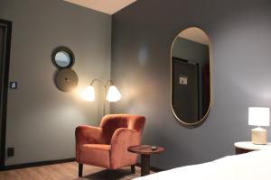 Posezení v ubytování Hotell Sillen