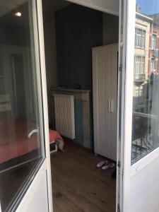 Balkón nebo terasa v ubytování Maison partagée cle rouge