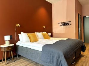 Postel nebo postele na pokoji v ubytování Hotell Sillen