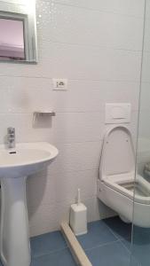 Koupelna v ubytování Hotel Ceka