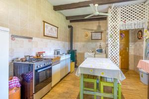 Kuchyňa alebo kuchynka v ubytovaní Rural Homestead Trenkovo - Happy Rentals