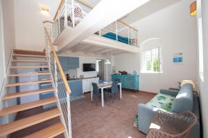 Una cocina o cocineta en Villa le Api