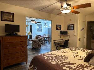 Maui Banyan- Your home away from home on Maui!的电视和/或娱乐中心