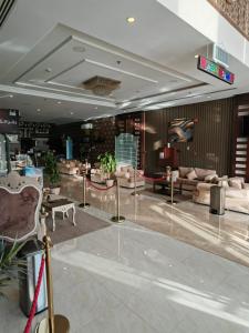 Posezení v ubytování Massah 60 furnished Units- ماسة الستين للوحدات السكنية المفروشه