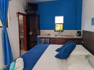 Voodi või voodid majutusasutuse Sun Island toas