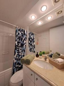 Koupelna v ubytování Bellavista Cozy Apartment