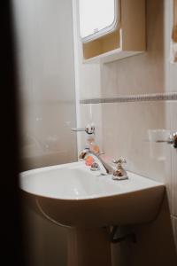 Koupelna v ubytování La casona de Quipón + 27 fotografií