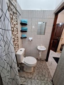 Koupelna v ubytování Anna Estate