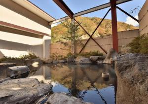 Paesaggio naturale nelle vicinanze del ryokan