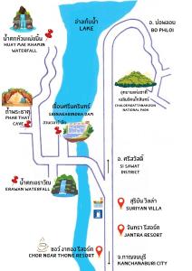 Fotografie z fotogalerie ubytování Suriyan Villa Erawan Kanchanaburi สุริยัน วิลล่า เอราวัณ กาญจนบุรี v destinaci Tha Kradan