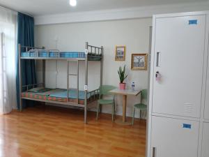Postel nebo postele na pokoji v ubytování Lana Hostel