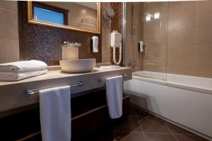 A bathroom at Mangana Konak Hotel