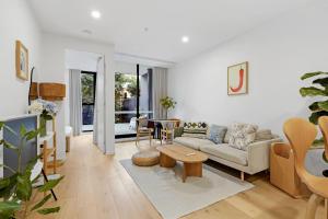 Istumisnurk majutusasutuses Bloom - Urban Luxurious Apt in Carnegie with parking