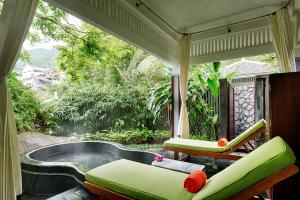 Zahrada ubytování Ebisu Onsen Resort