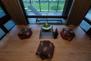 Posezení v ubytování Juan Teppan-yaki B&B