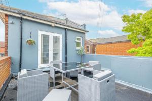 Μπαλκόνι ή βεράντα στο Luxury 4 Bedroom Apartment Southsea - Free Parking