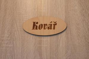 Sertifikat, nagrada, logo ili drugi dokument prikazan u objektu Apartmány Na Kovárně Rájov