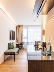 Istumisnurk majutusasutuses Hotel DAS SAAL