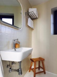 Ванная комната в Akassa Alojamientos Bioclimaticos en las Hurdes
