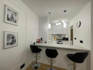 Kuchyňa alebo kuchynka v ubytovaní Happy Apartaments