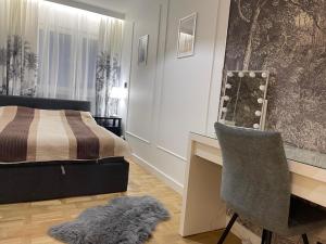 Posteľ alebo postele v izbe v ubytovaní Happy Apartaments